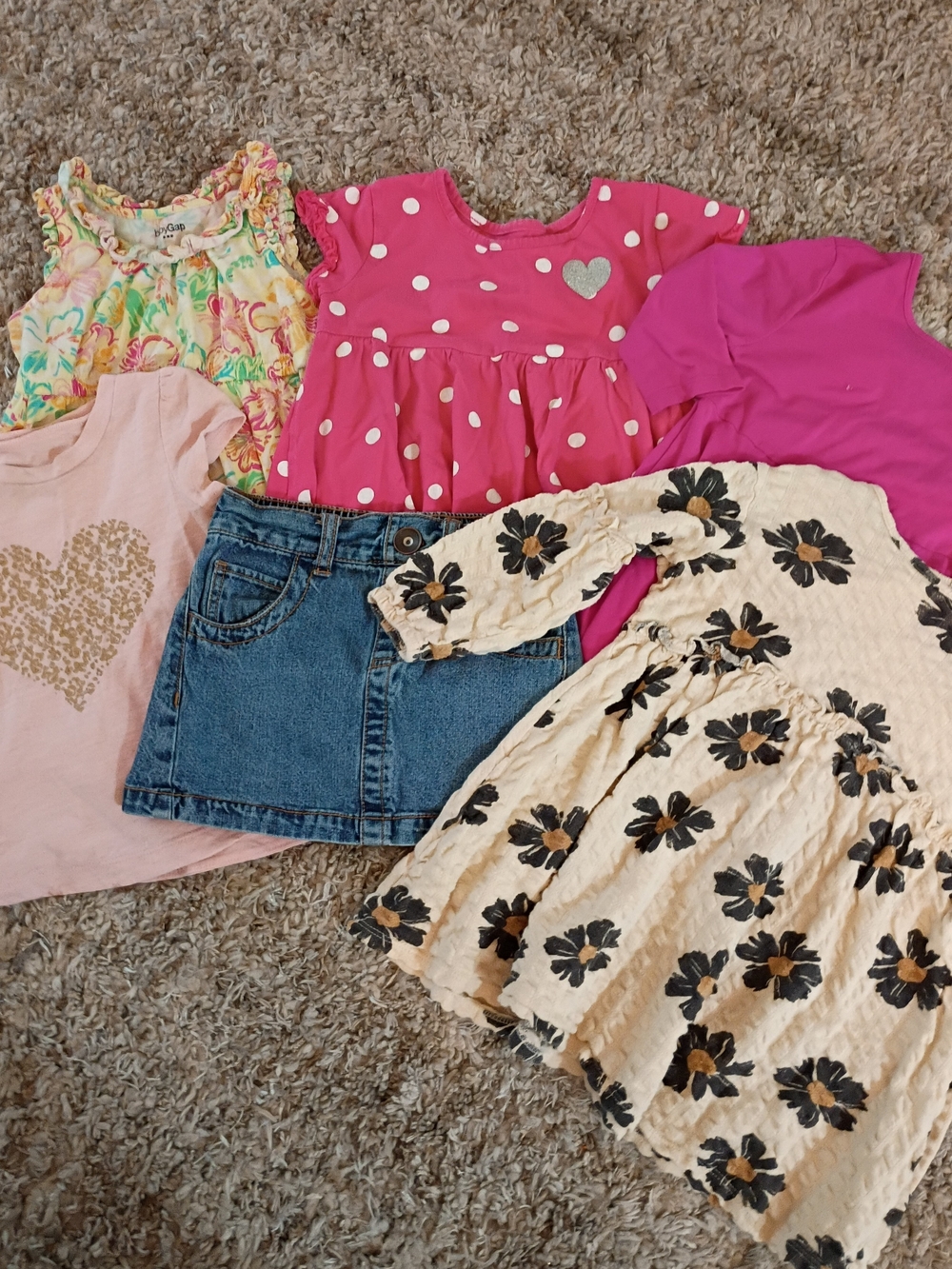 Girls Custom Variety Bundle Of 6 Size 3T